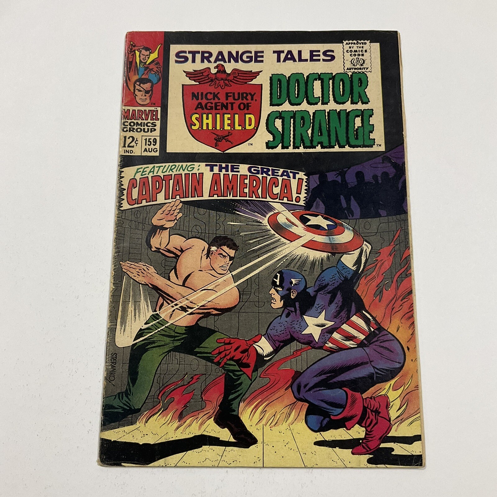 Strange Tales 159 Very Good/Fine Vg/Fn 5.0 First Contessa Marvel 1967