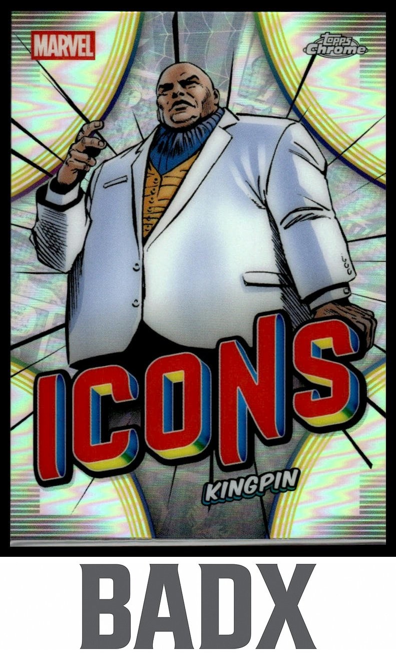 2026 Marvel 2026 Topps Chrome Marvel Comics Icons Kingpin #MI-10