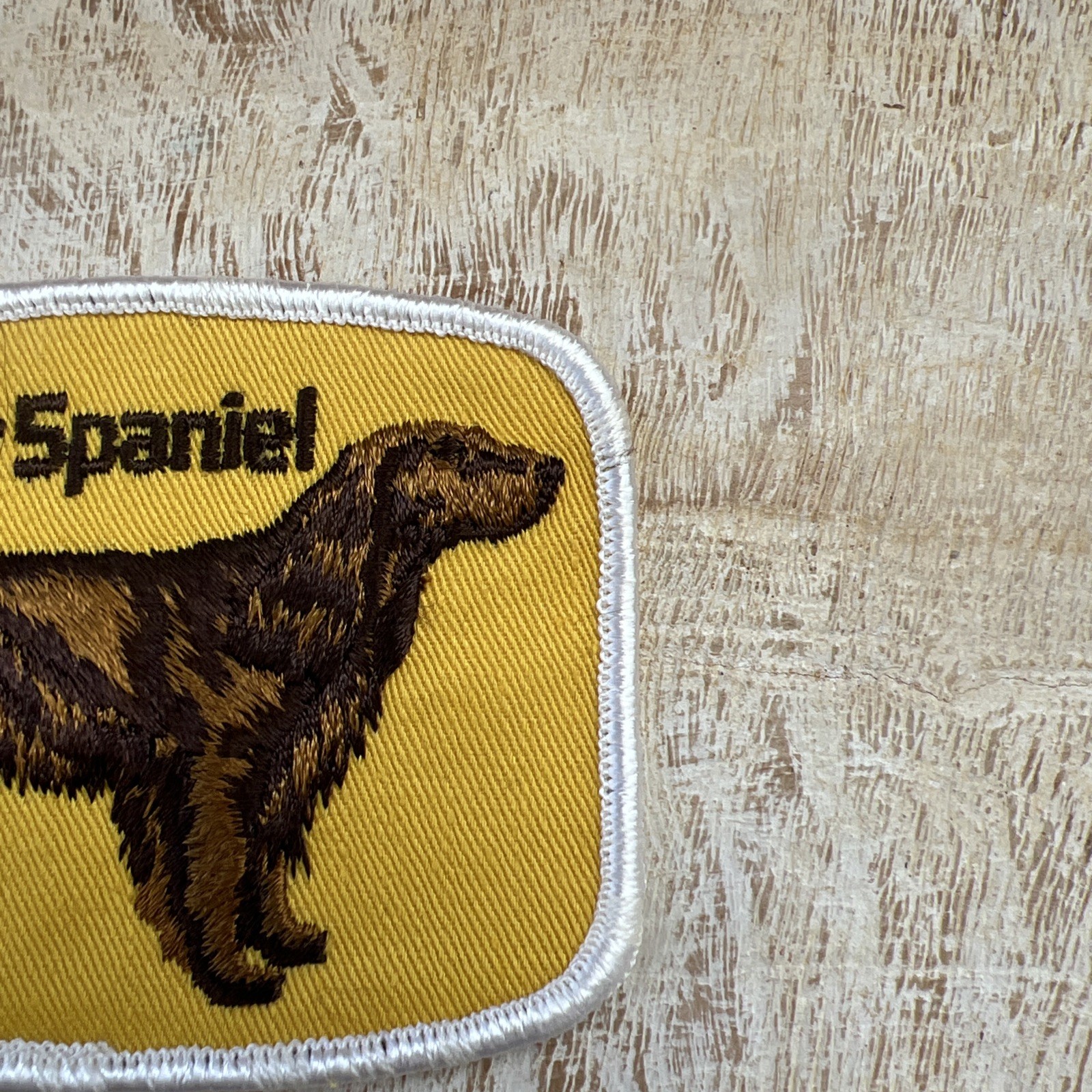 Cocker Spaniel Dog Patch New without packaging Vintage 80s