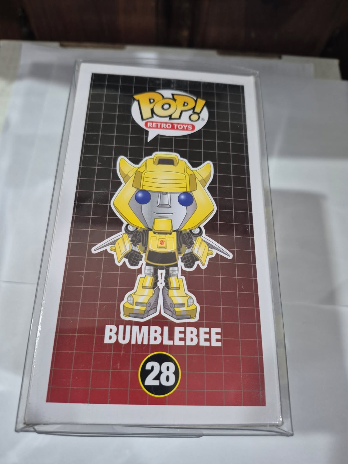 Funko Pop Transformers Bumblebee #28 Target Exclusive w/ FREE Protector LR3