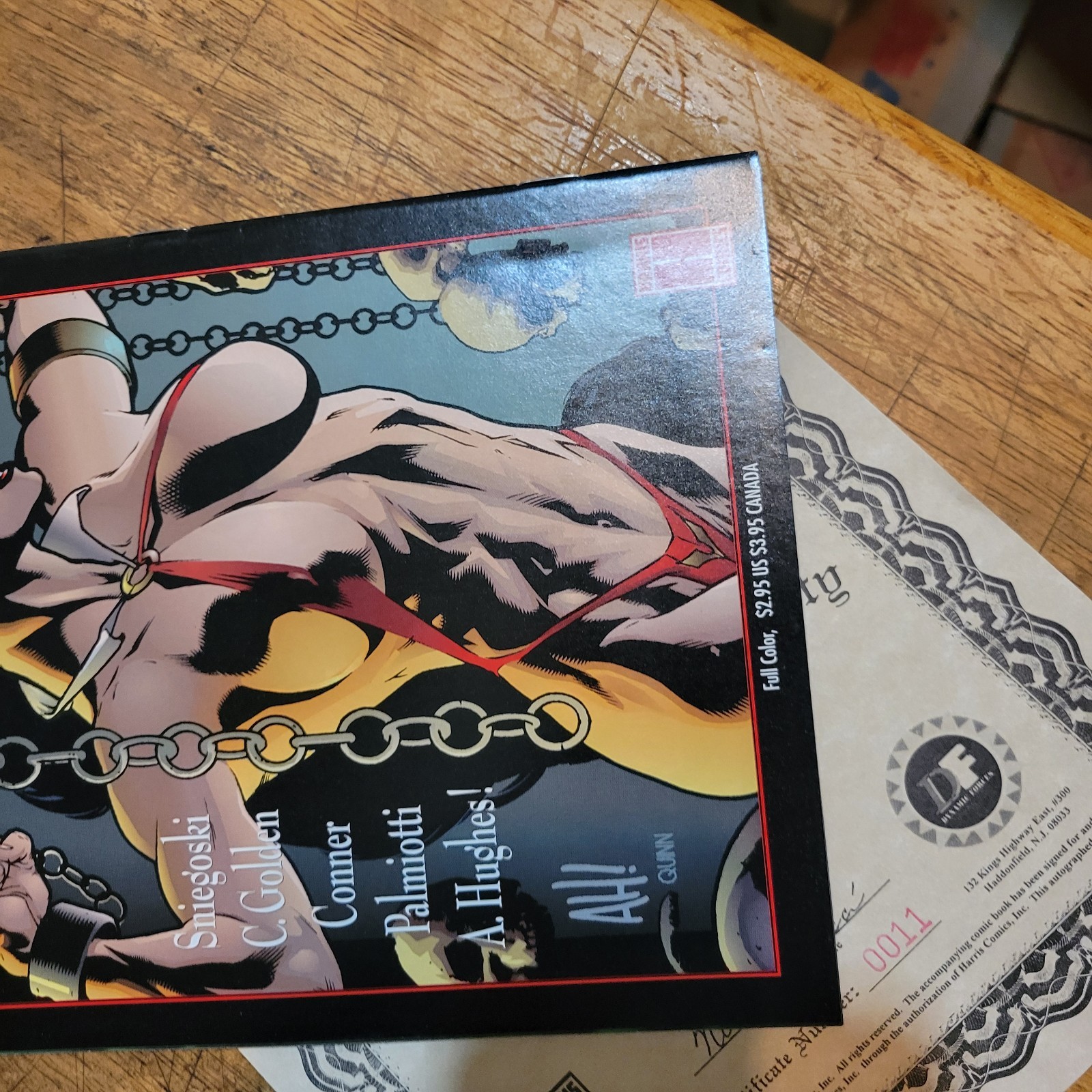 Cyberfrog #4 JAE LEE SIGNED WITH COA