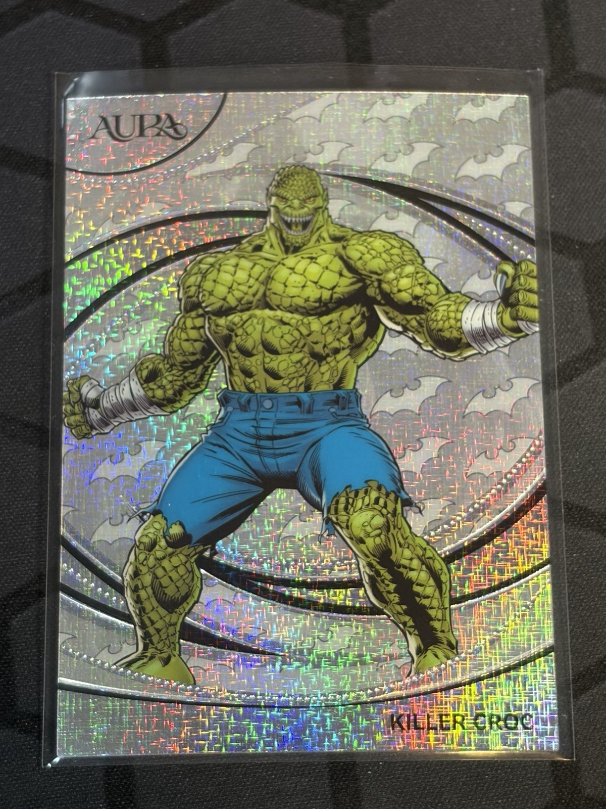 2025 Kakawow Aura DC Trading Cards Bat Card #ADC-IBF-46 Killer Croc /380