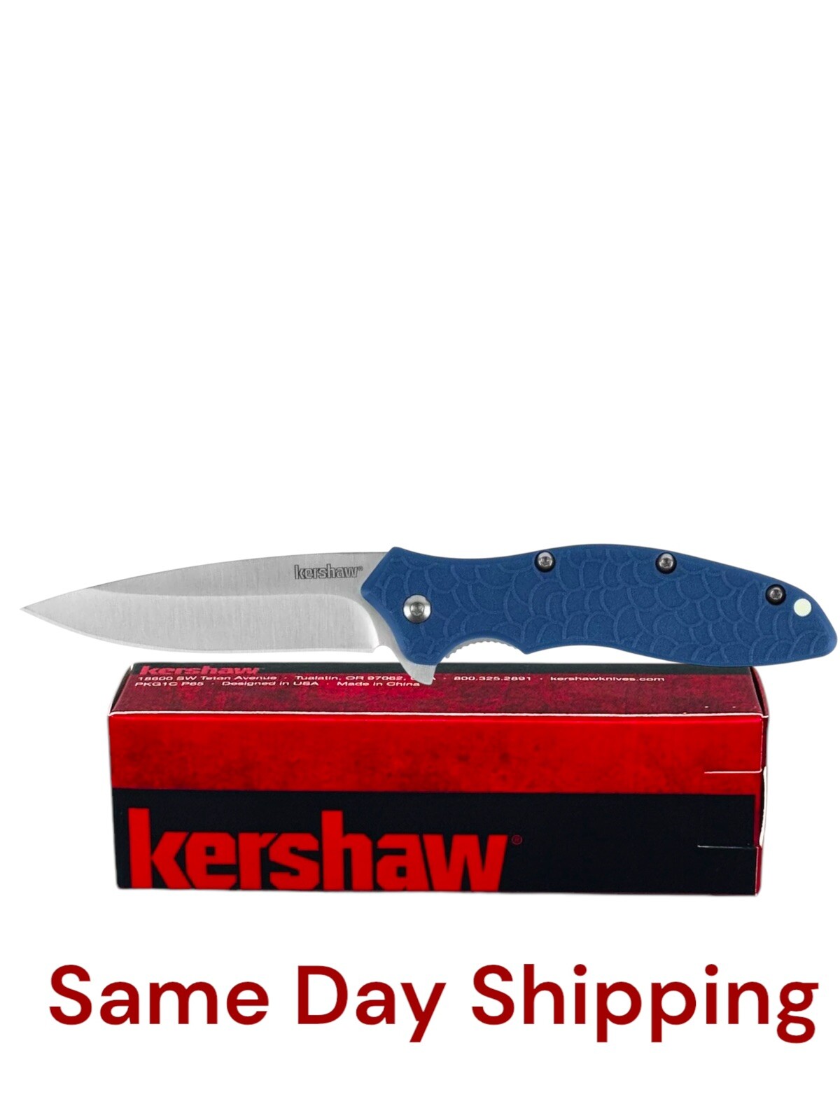 Kershaw Knife Oso Sweet 1830BLU Speedsafe Assisted Opening Liner Lock Blue