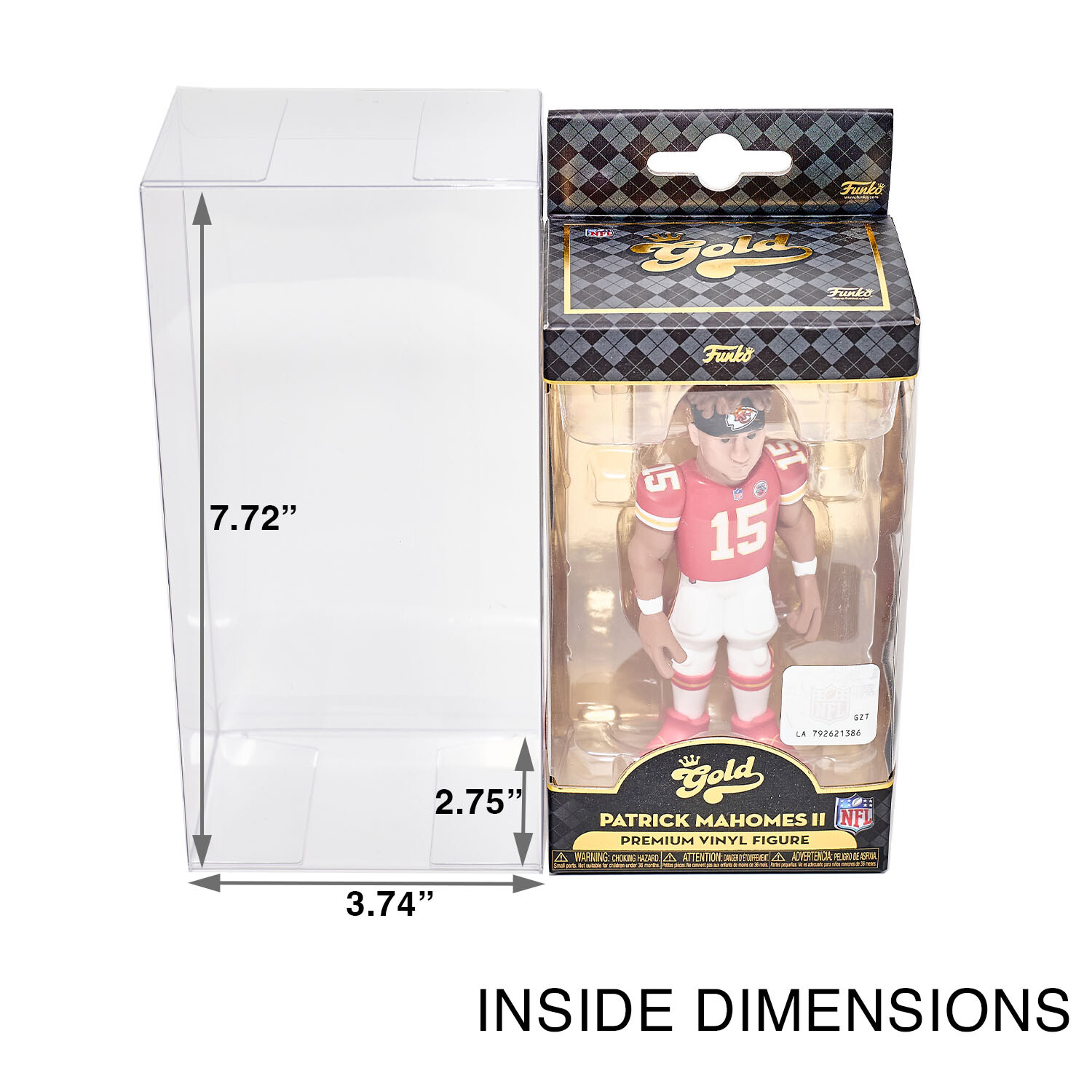 Funko Gold Premium 5″ Protector Case for Gold Vinyl Figures Boxes