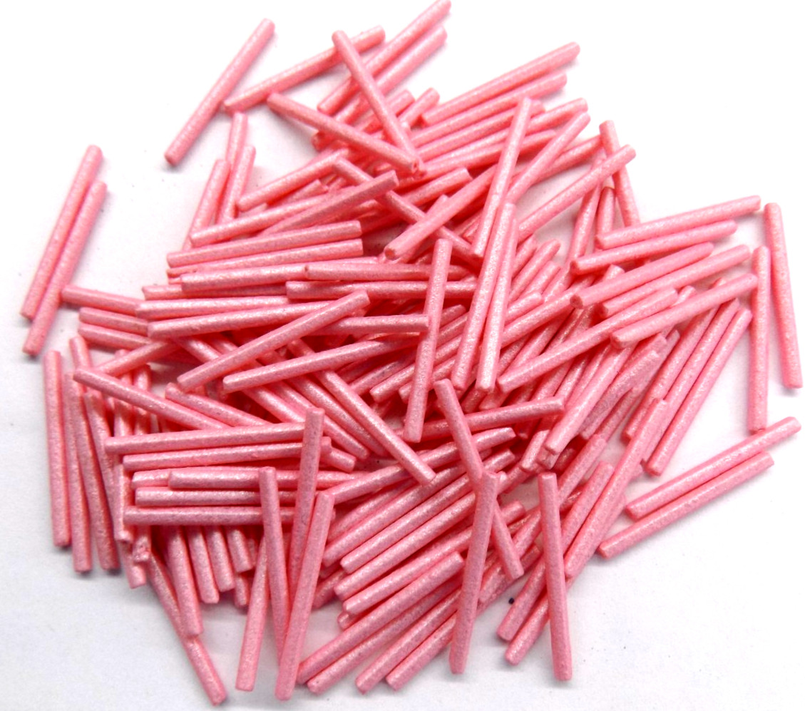25mm Vintage Bugle Beads RARE Washable Finish Item D