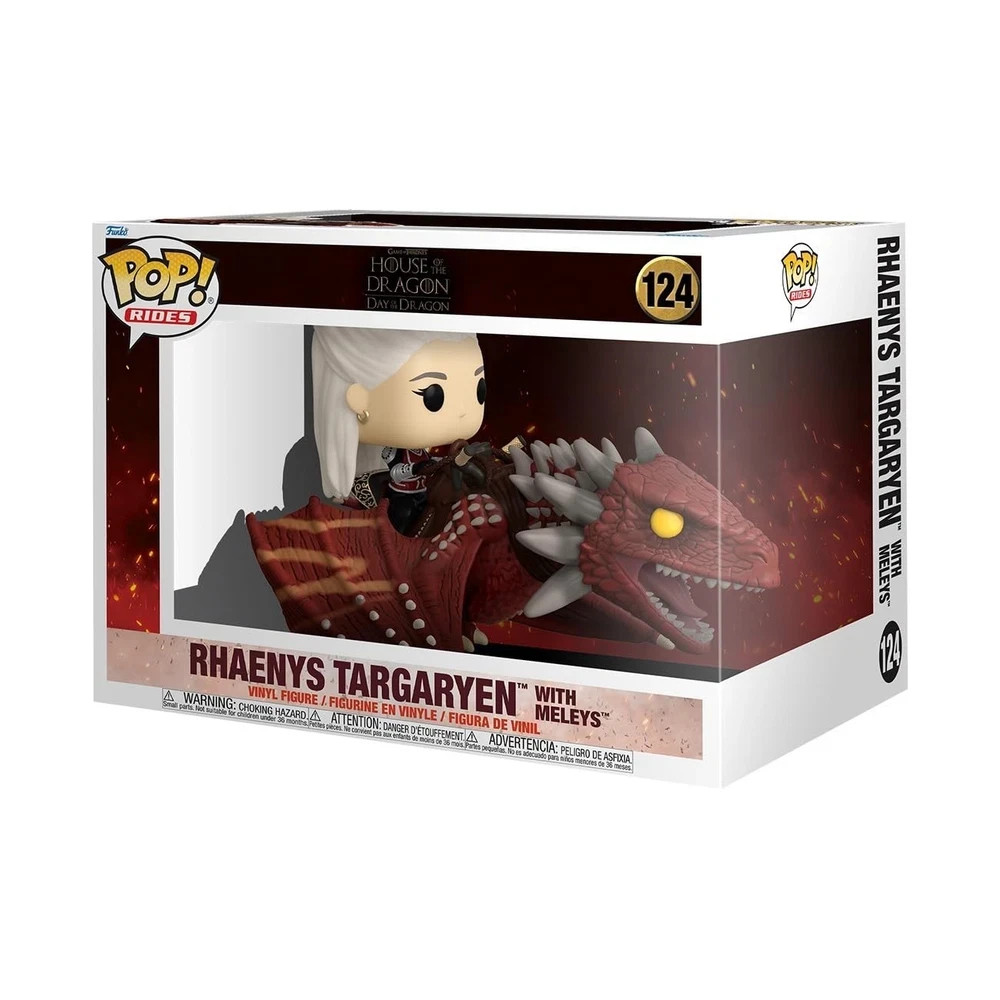 Funko POP! Rides Deluxe: House of The Dragon – 5.5 Inches Tall, Multicolor