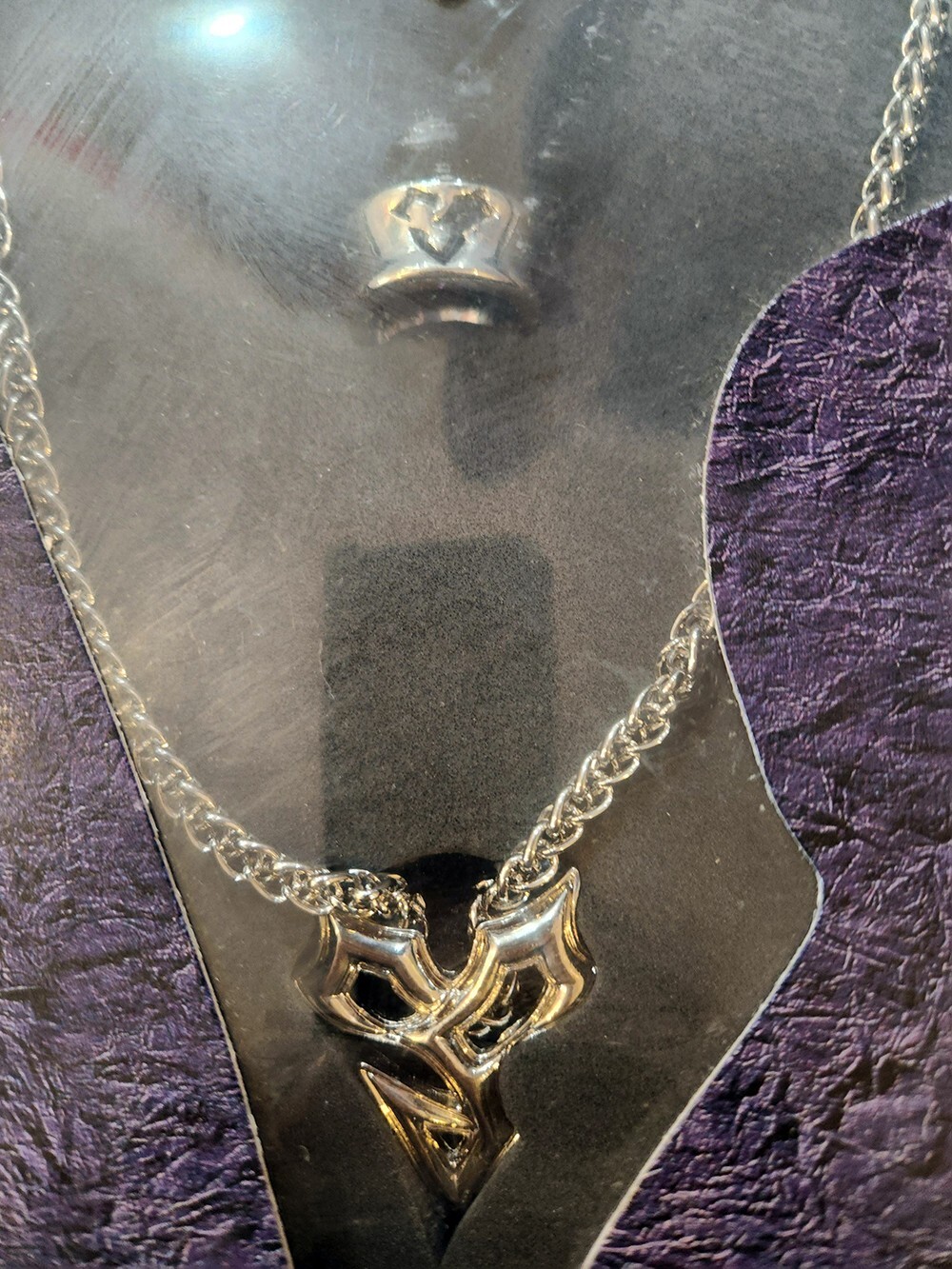 Final Fantasy X Tidus Necklace Ring Set
