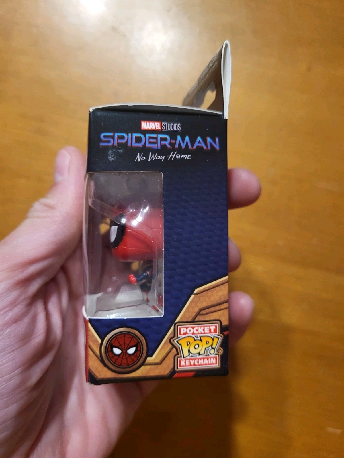 Funko Pop Pocket Keychain Marvel Spider-Man No Way Home Bobble Head