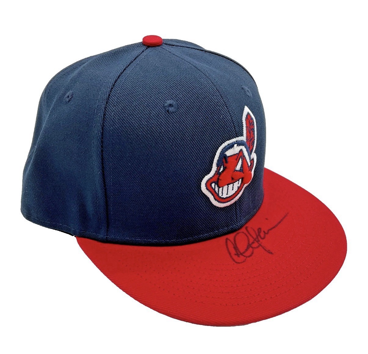 Charlie Sheen MAJOR LEAGUE Signed Autograph Auto Cleveland Indians Hat Cap JSA
