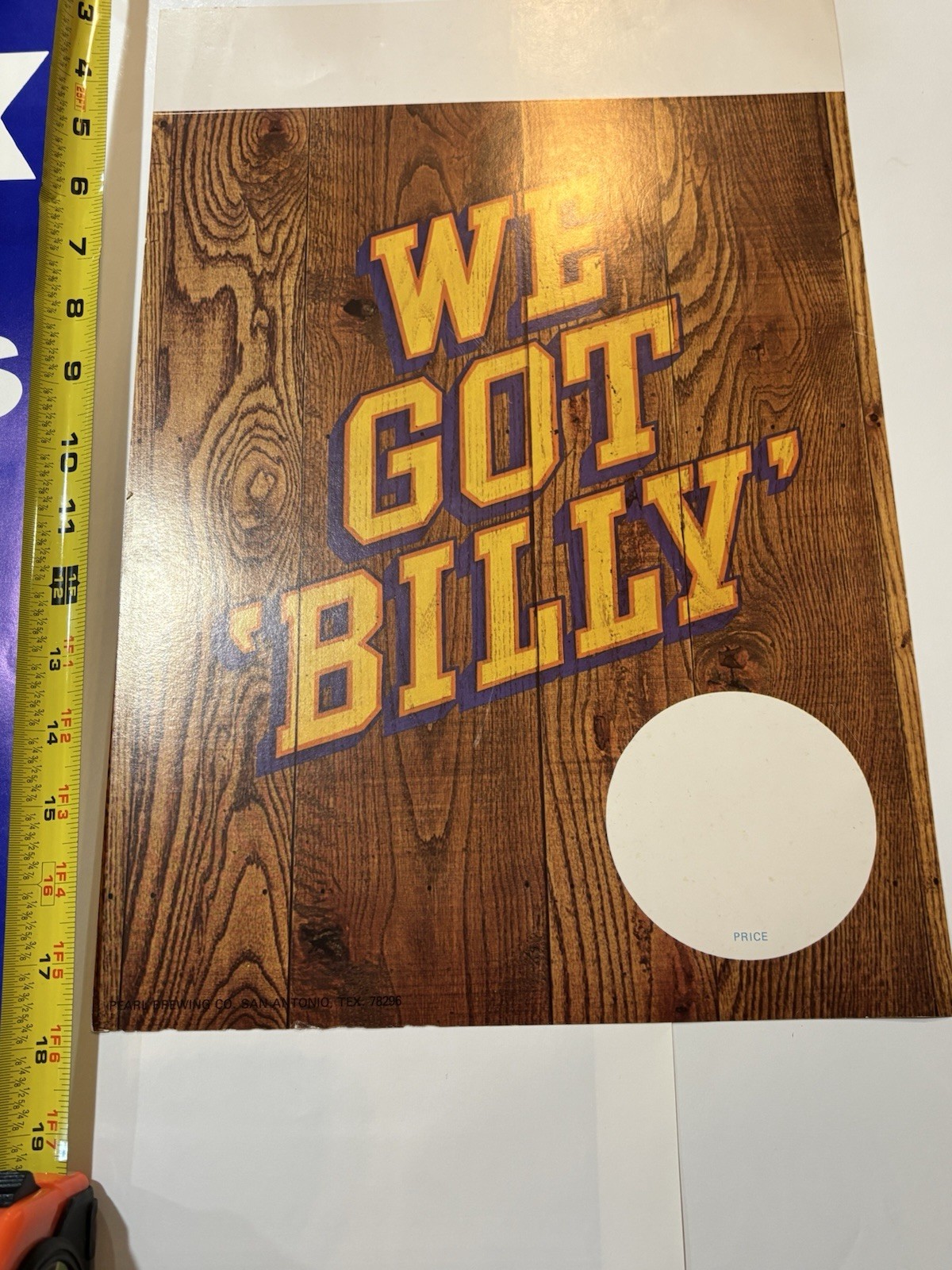 Original JR & Billy Beer Posters