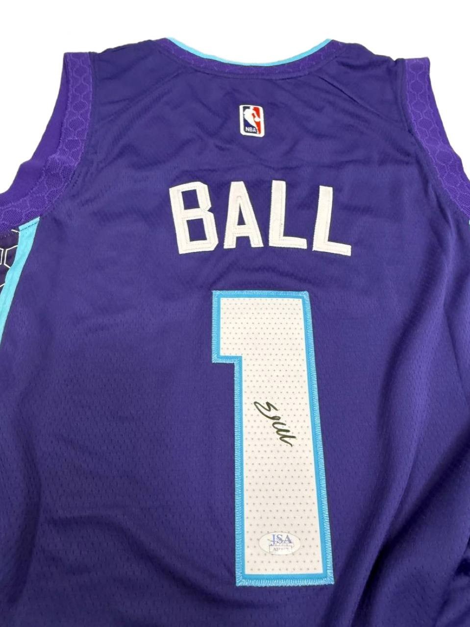 LaMelo Ball NBA Autographed Signed Jersey JSA Authentication
