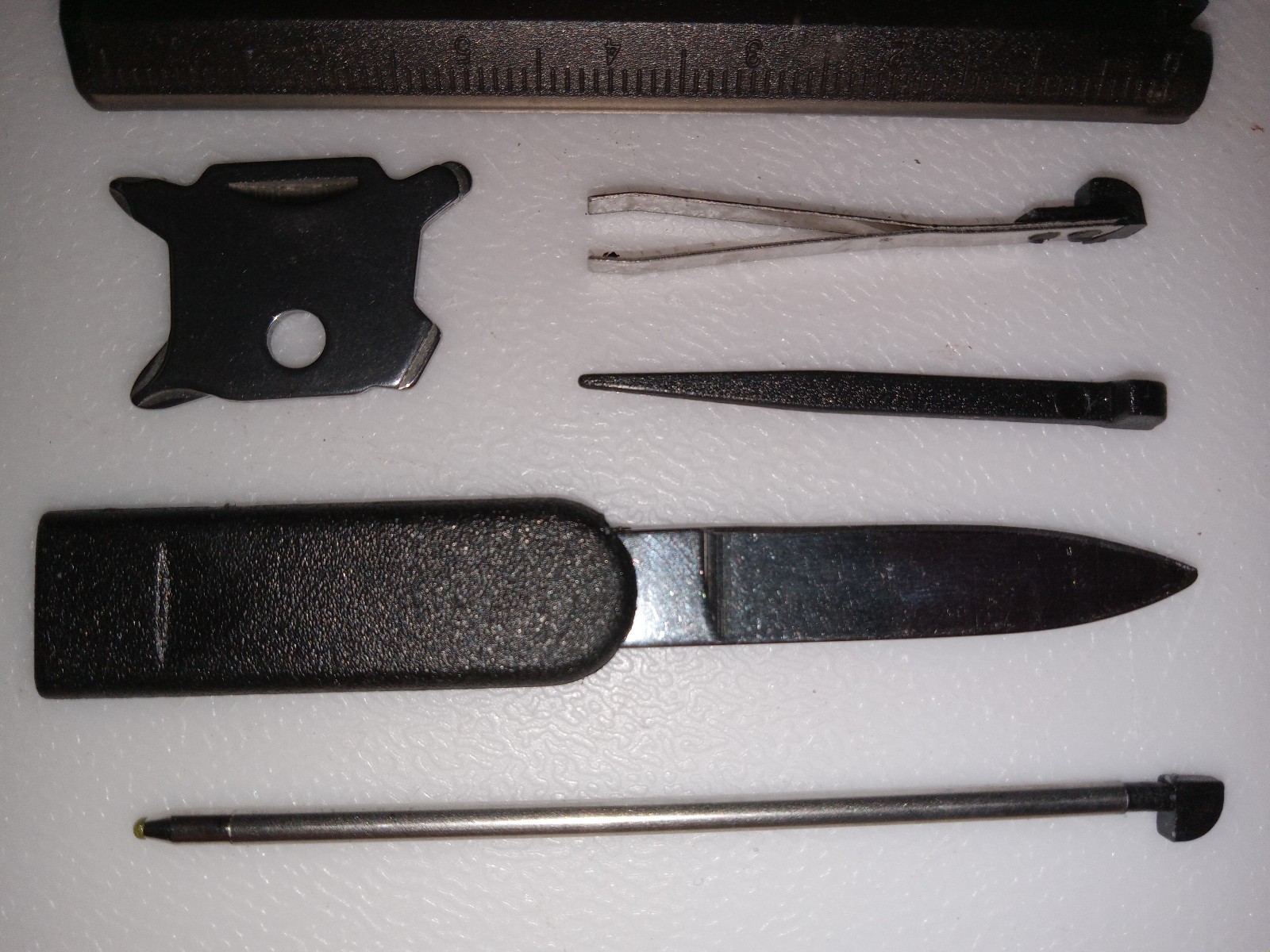 FREE SHIPPING!!! 12-in-1 Credit Card Toolkit, Victorinox Clone, Transluc. Black