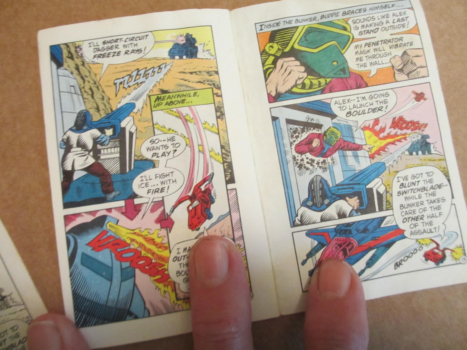 M.A.S.K. BOOKLETS ONLY. 3 issues. # 1 and # 3 (#3 one is color other b&w)