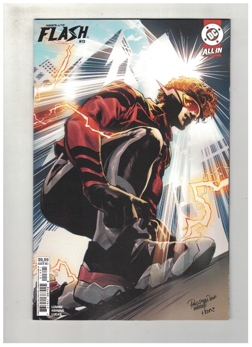 ABSOLUTE FLASH #13 – CARLO PAGULAYAN CARDSTOCK VARIANT COVER – DC COMICS/2026