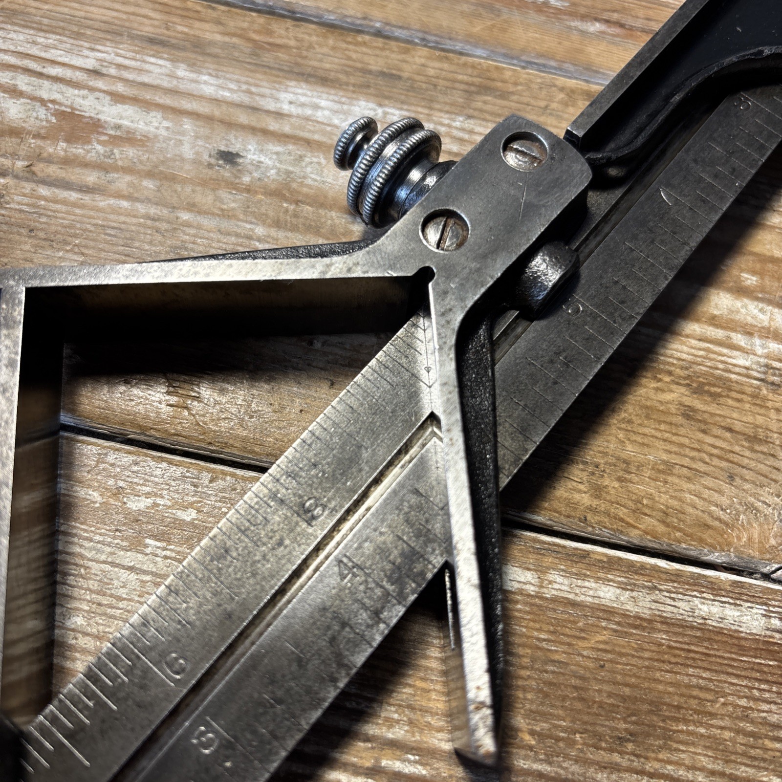 Moore and Wright No 990 12″ Combination Set square Made In England