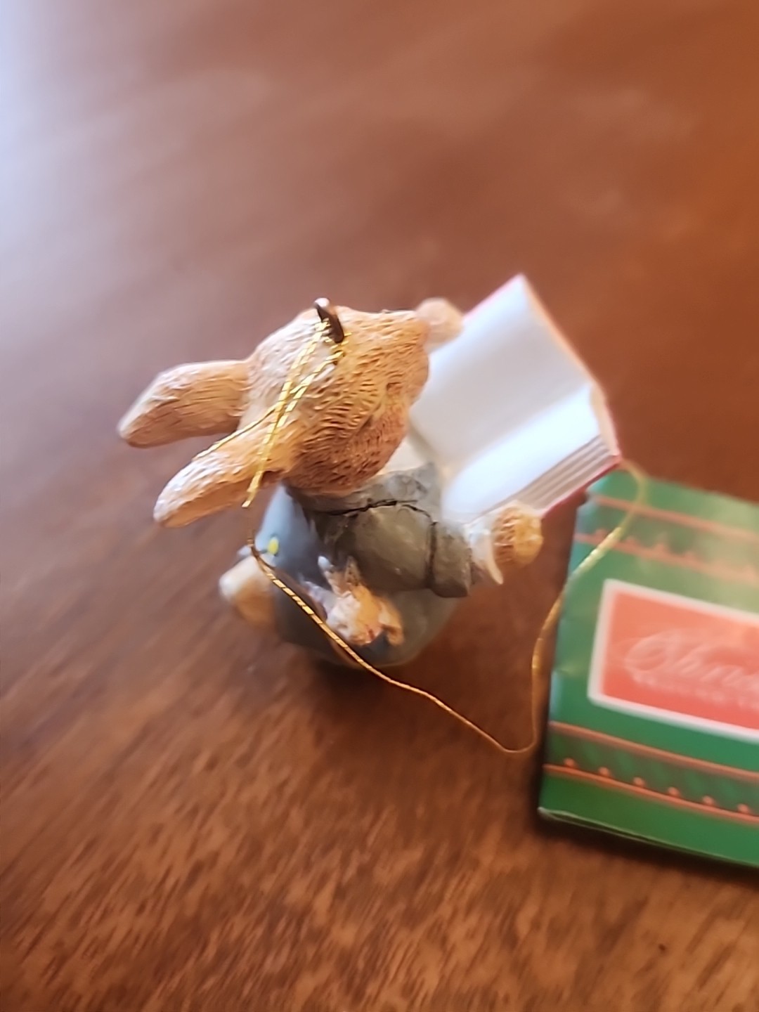 Jacob rabbit Christmas/Easter ornament