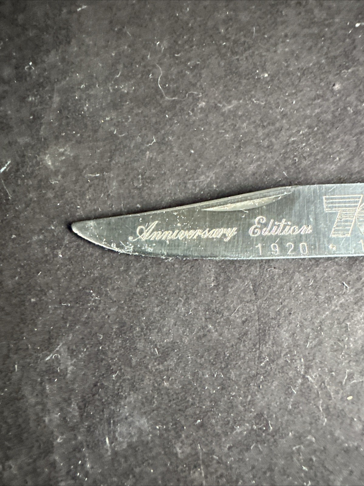 Snap-On 70th Anniversary Knife 1920–1990 Vintage Folding Knife Japan #M5