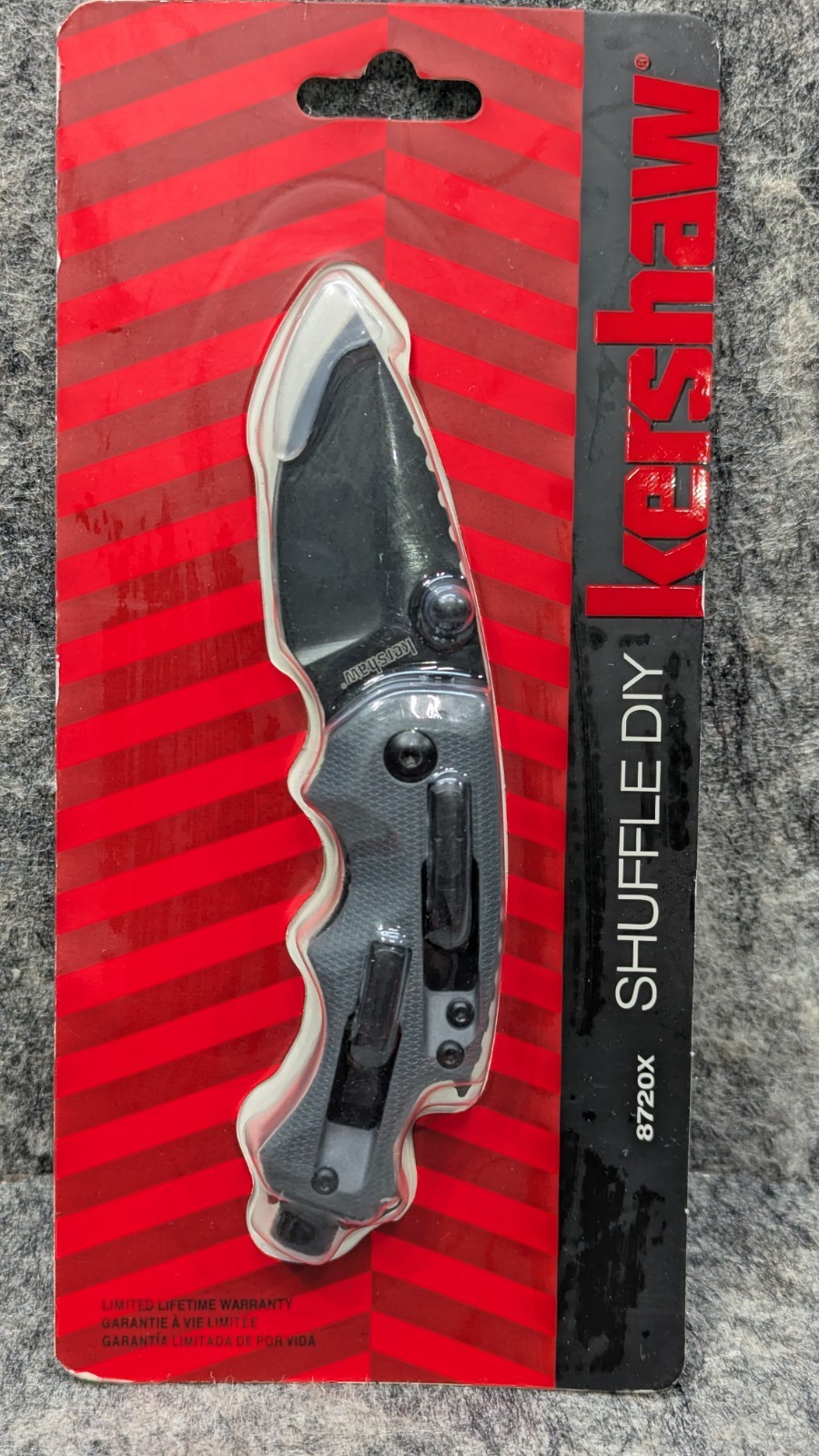 KERSHAW – SHUFFLE DIY Multi-Tool Lock-blade Pocket Knife & Bottle Opener 8720X