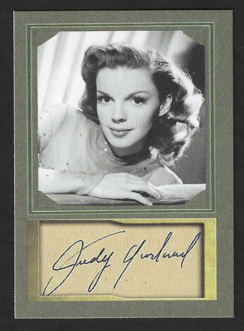 JUDY GARLAND (WIZARD OF OZ) – ACEO D. GORDON PROMO TRADING CARD – MINT CONDITION