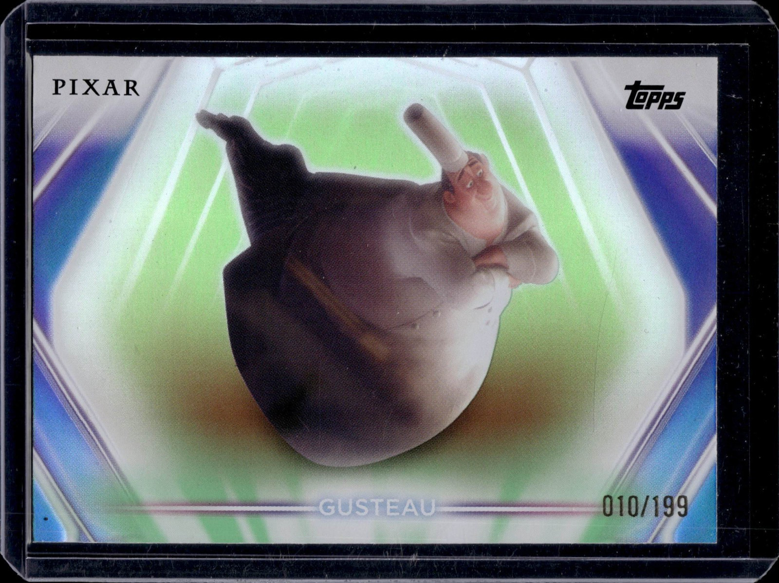 2026 Topps Disney Neon #74 – Gusteau Green 010/199 Base Green /199