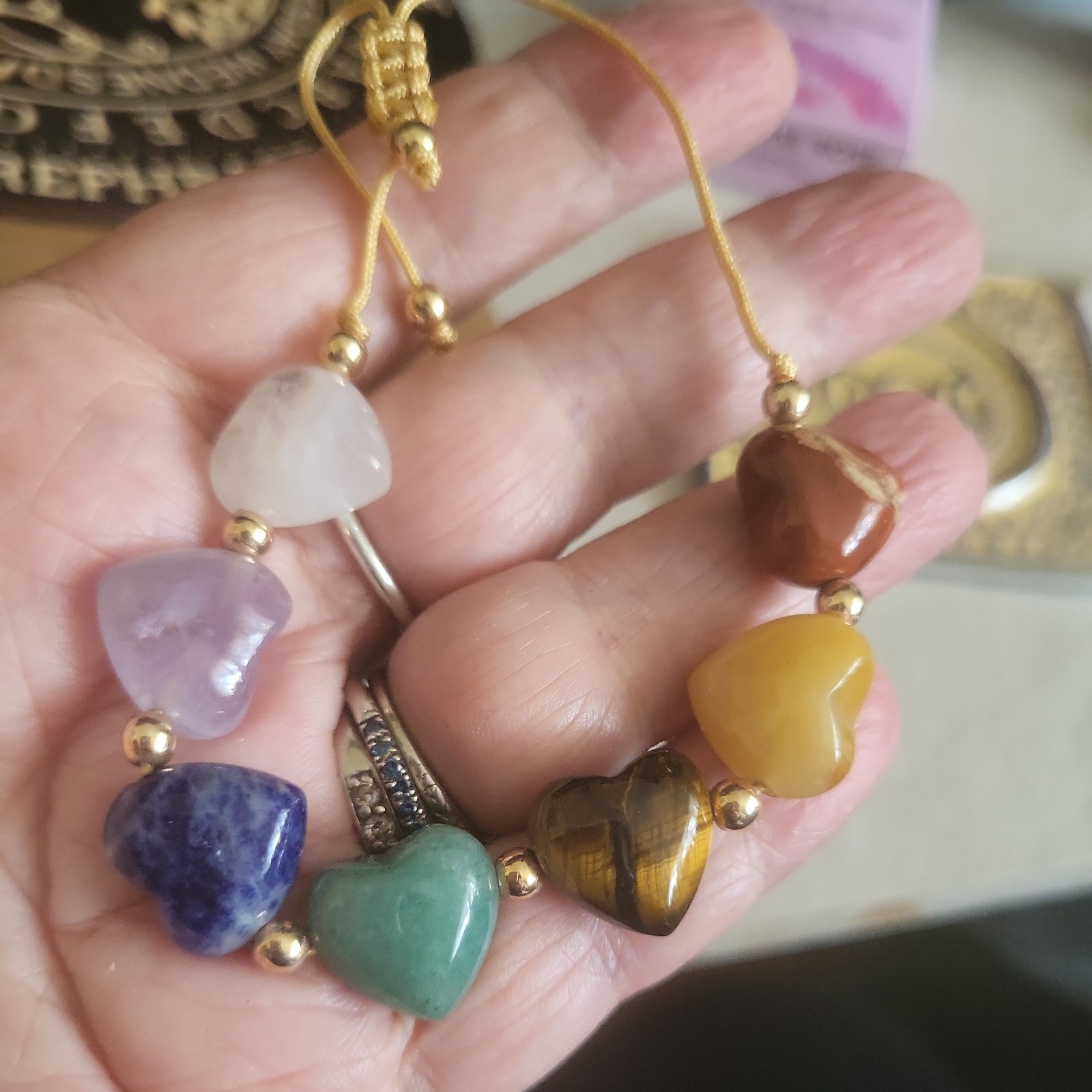 Quartz Pendulum Yes No Board Hamsa Flower of Life Burner Incense Chakra