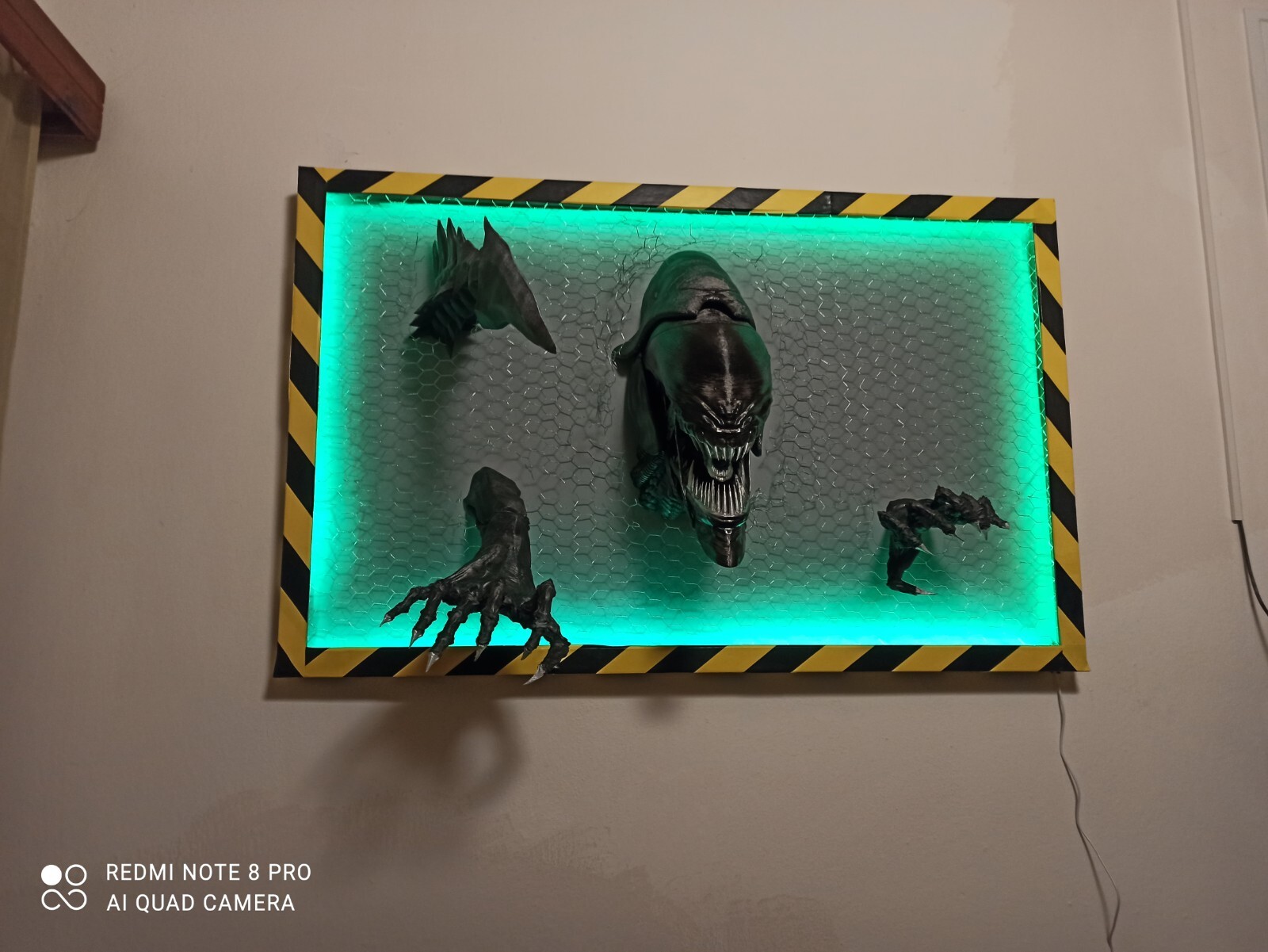 Alien Wall Mount 3D , Xenomorph Wall Mount