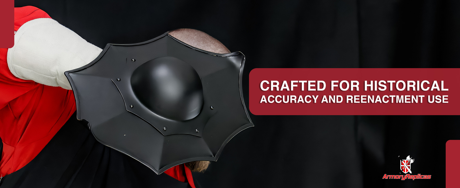 Armory Replicas Close Combat Talhofer Grand Master Buckler Metal Shield