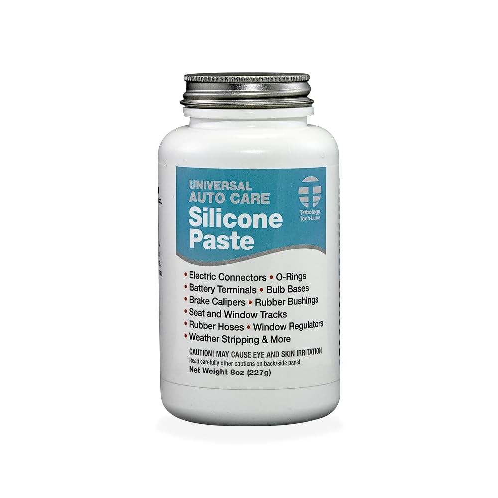 8 oz Universal Silicone Paste – Premium Lubricant for Auto Care & Protection