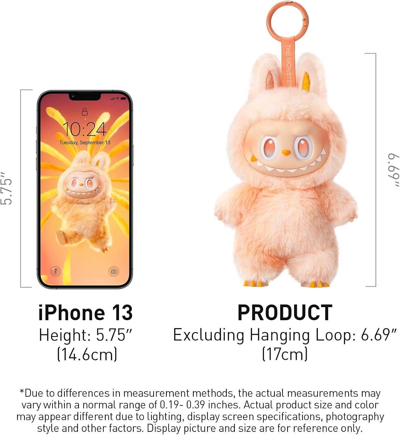 New The Monster Big into Energy Hidden Edition-ID POP.MART. Blind Box,Pendant