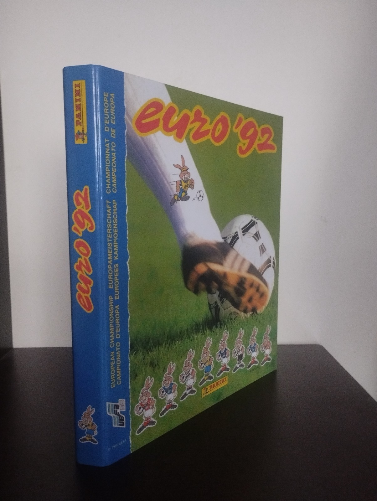 Binder for storing collections panini