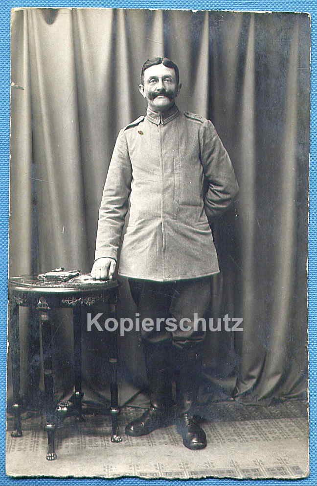 Photo, Large, AF11704, Soldier, Uffz., Probably Regt. No 10, Strasbourg, around 1916!!!