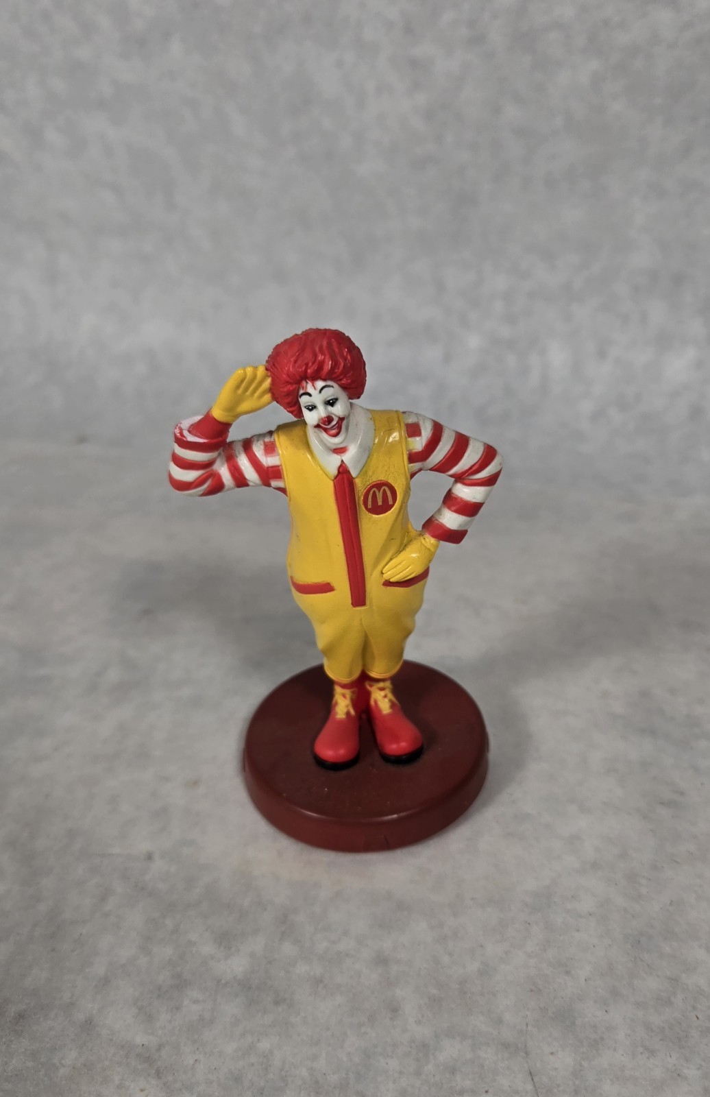 Vintage Ronald McDonald’s Lot Of 13 Figurine Stamp Car Plane Cup SEE PHOTOS