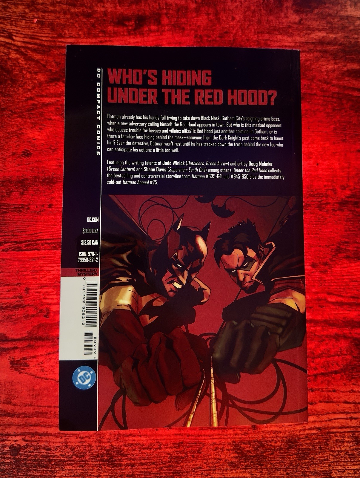 BATMAN UNDER THE RED HOOD DC COMPACT COMICS JASON TODD TPB PRE-ORDER NM