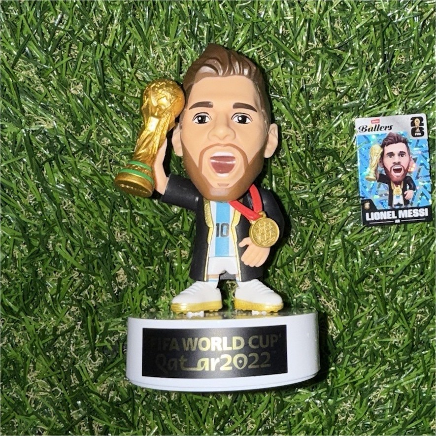 Zuru Ballers Lionel Messi Figurine, Fifa World Cup 2026 Súper Rare 1/90