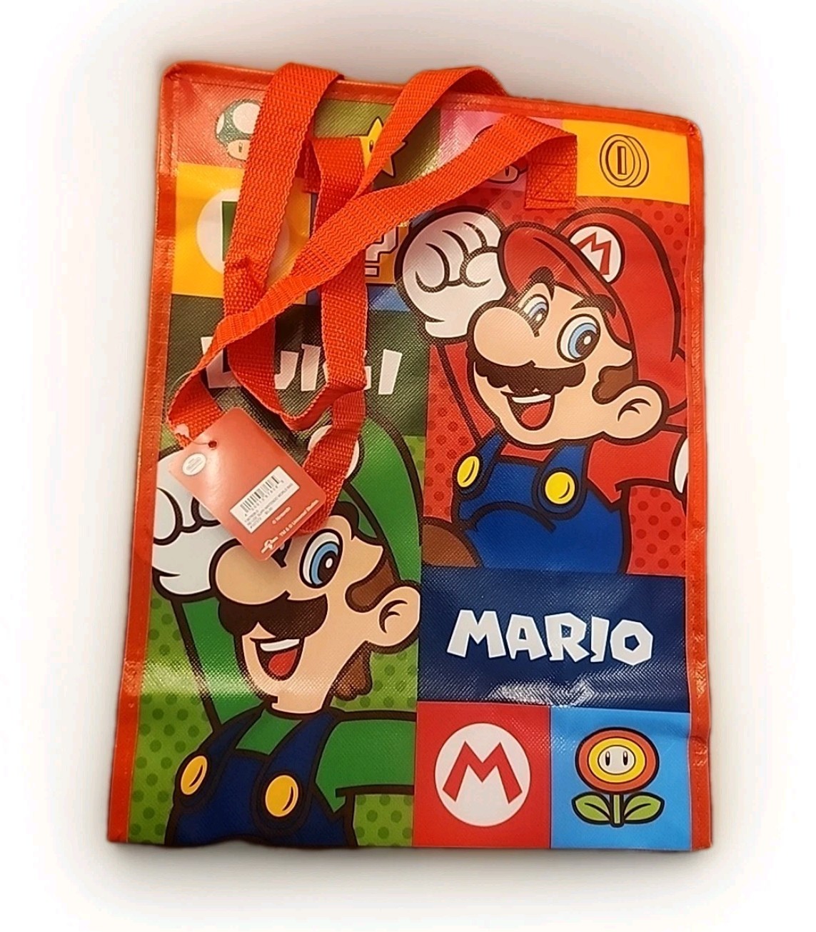 Super Mario Tote Bag Nintendo World Reusable Yoshi Luigi Universal Studios