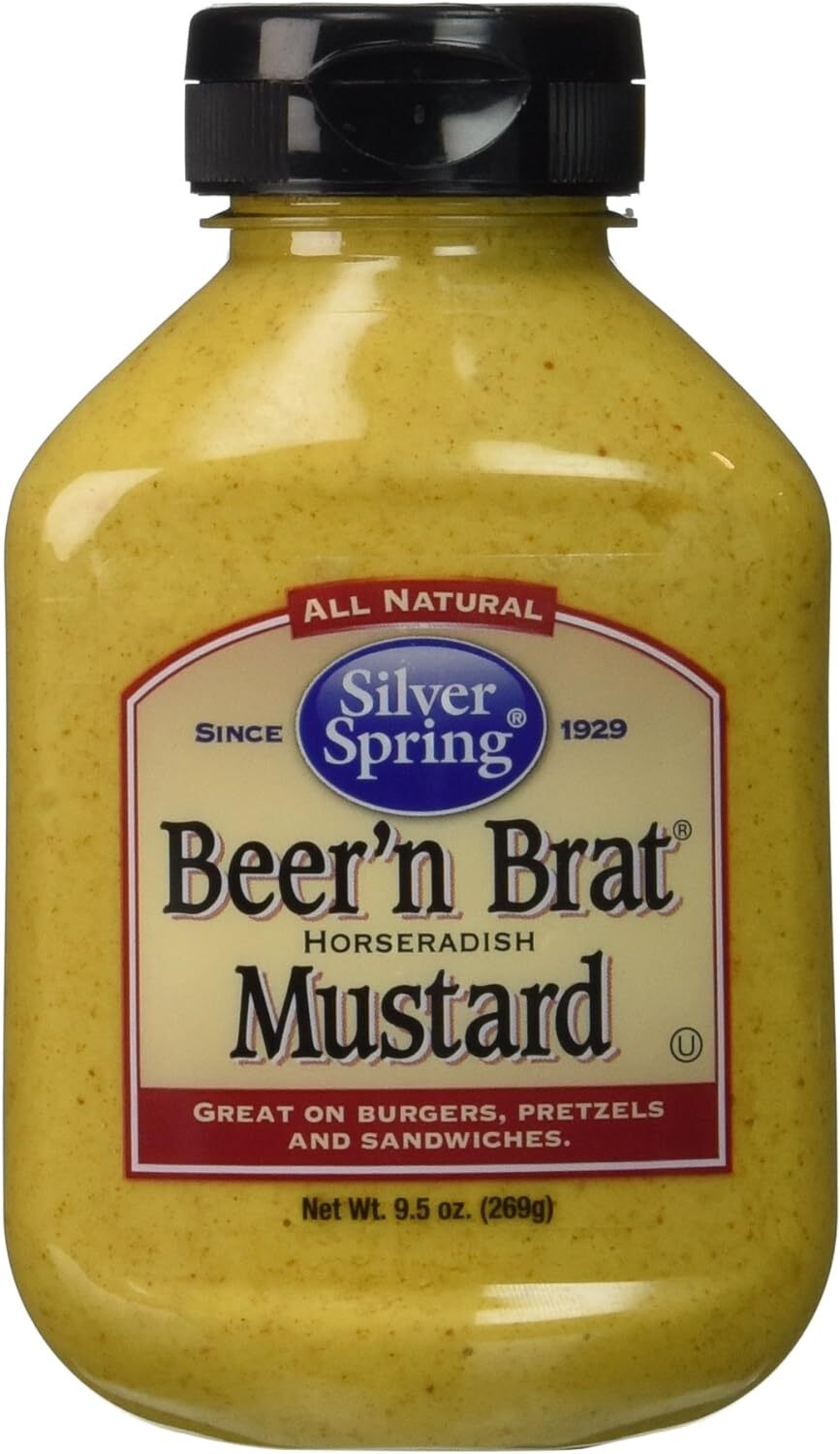 Cerveza Mostaza Y Brat 9.5 Oz, Paquete De 4