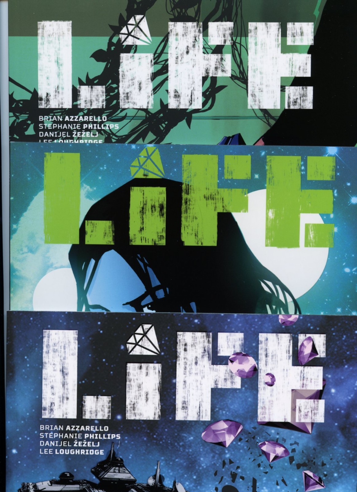 Life #1-5 DSTLRY Lot of 5 Comics Brian Azzarello V