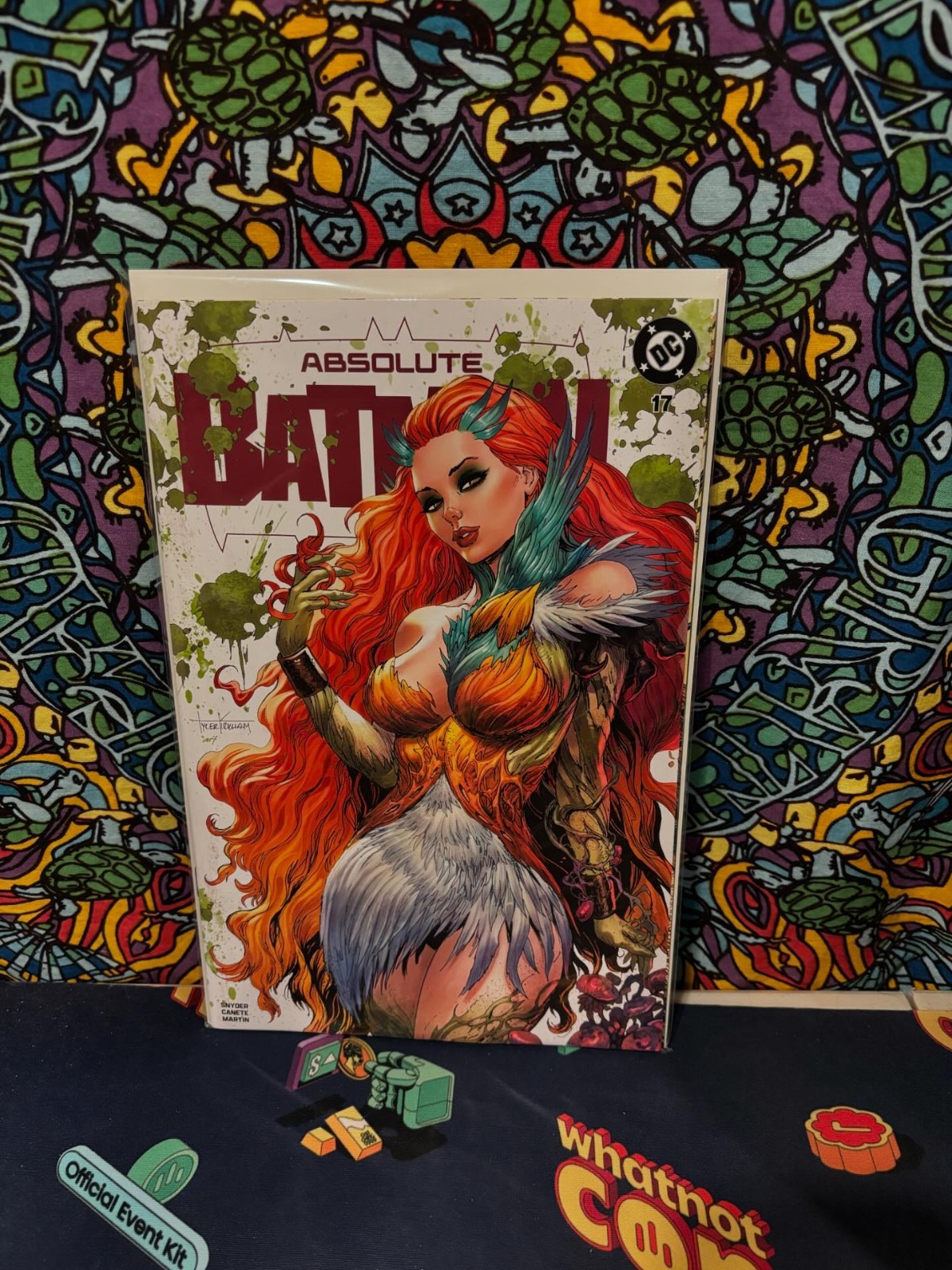 Absolute Batman #17 Tyler Kirkham Poison Ivy Battle Damage TRADE DRESS Variant