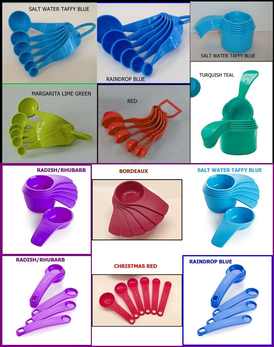 Tupperware JELLO-RING RED WHITE & BLUE COLORED DESSERT JEL-RING MOLD NEW