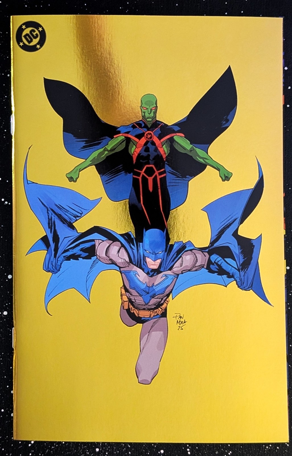 Justice League Unlimited #20 Dan Mora Corner Box Foil Variant NM