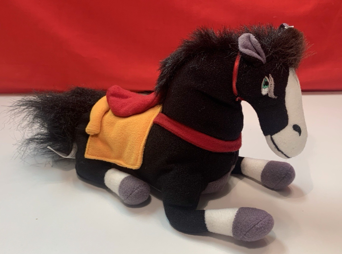 Disney Store Khan Mulan’s Trusty Horse with Saddle 8″ Mini Bean Bag Plush