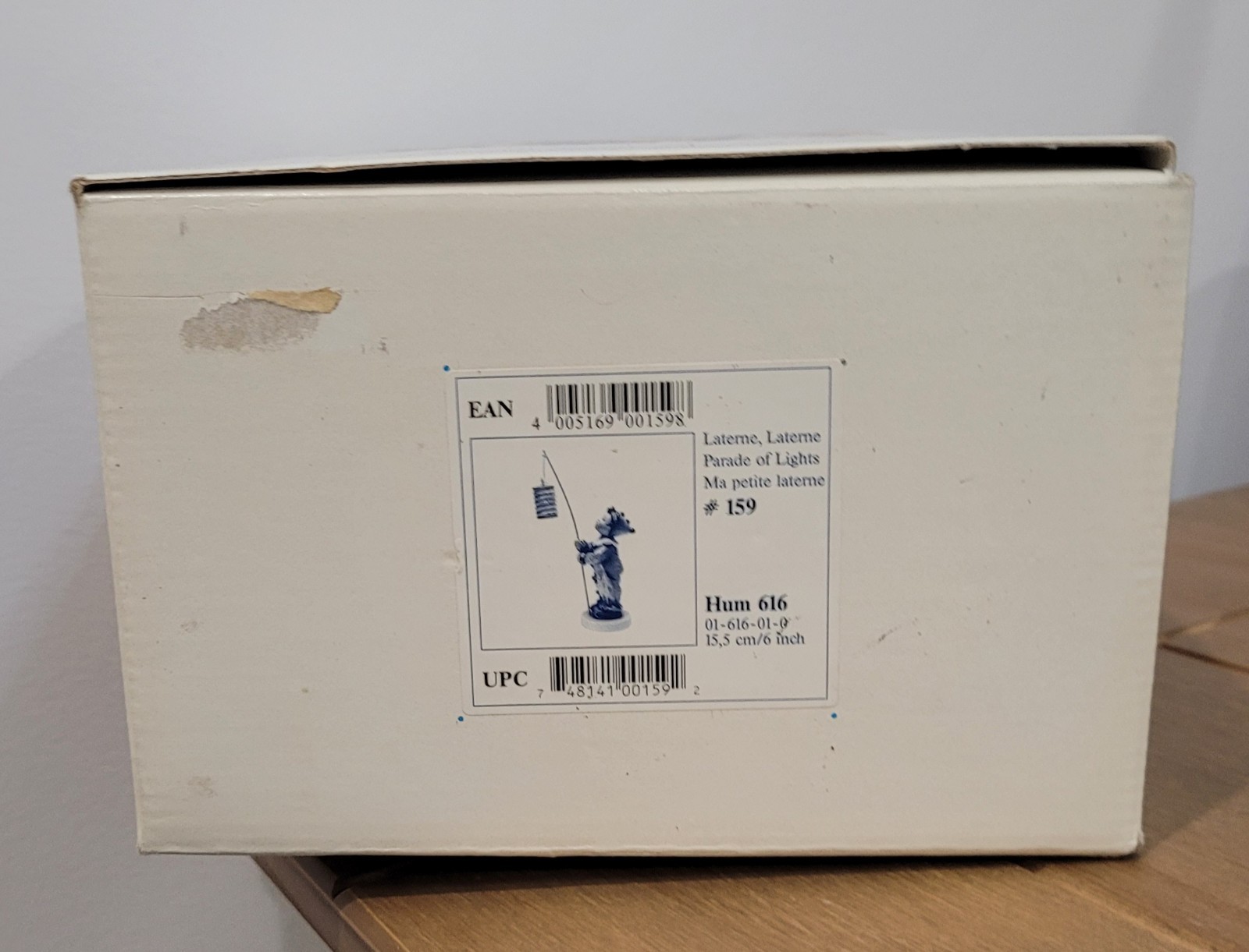 Hummel HUM 616 Parade Of Lights Lantern Figurine First Issue Germany With Box