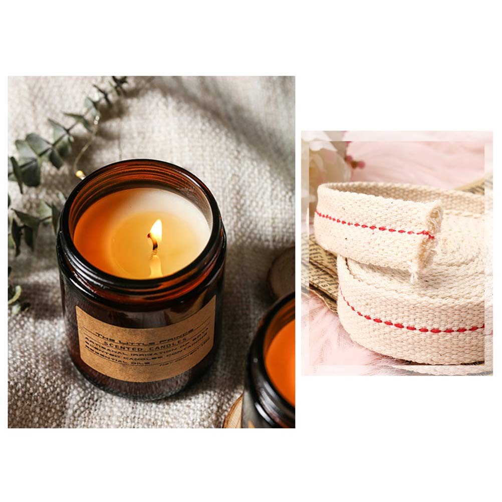 3 Rolls Flat Cotton Wick Replacement for Oil Lantern Kerosene Burner Stove