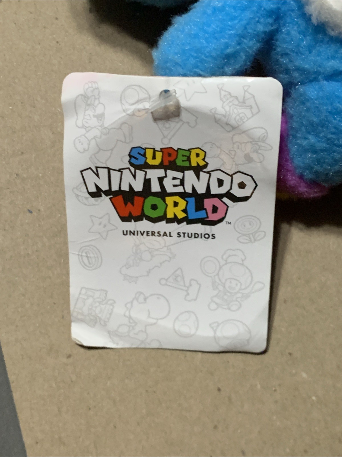 Universal Studios Super Nintendo World Blue Yoshi Mini Plush