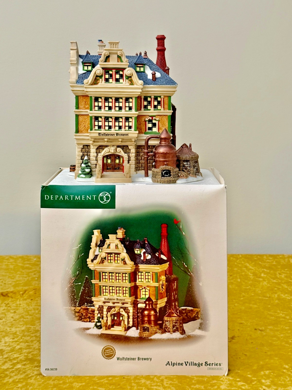 Department 56 Alpine Village – Wolfsteiner Brewery