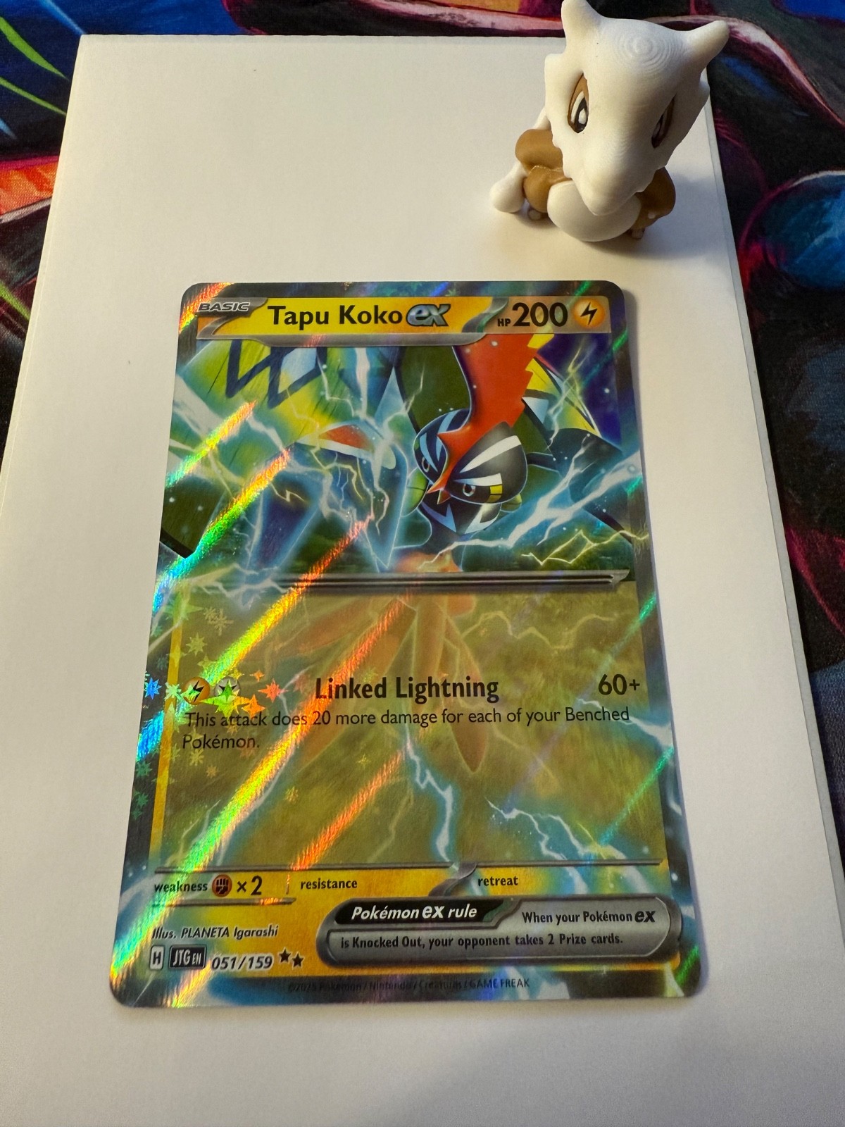 Tapu Koko EX 051/159 Double Rare Journey Together