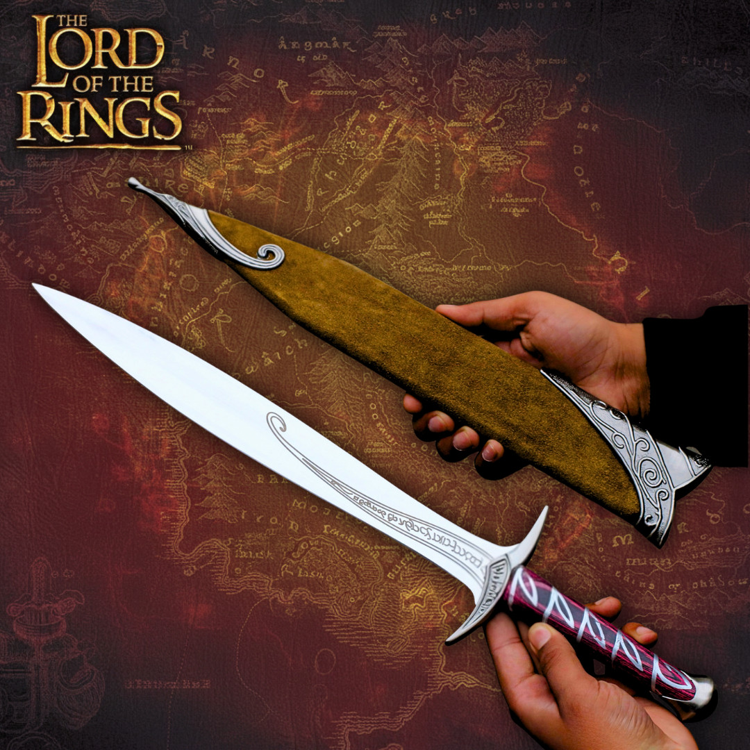 Sting sword Lord of The Rings Movie Replica With scabbard Gift for Him Stainless