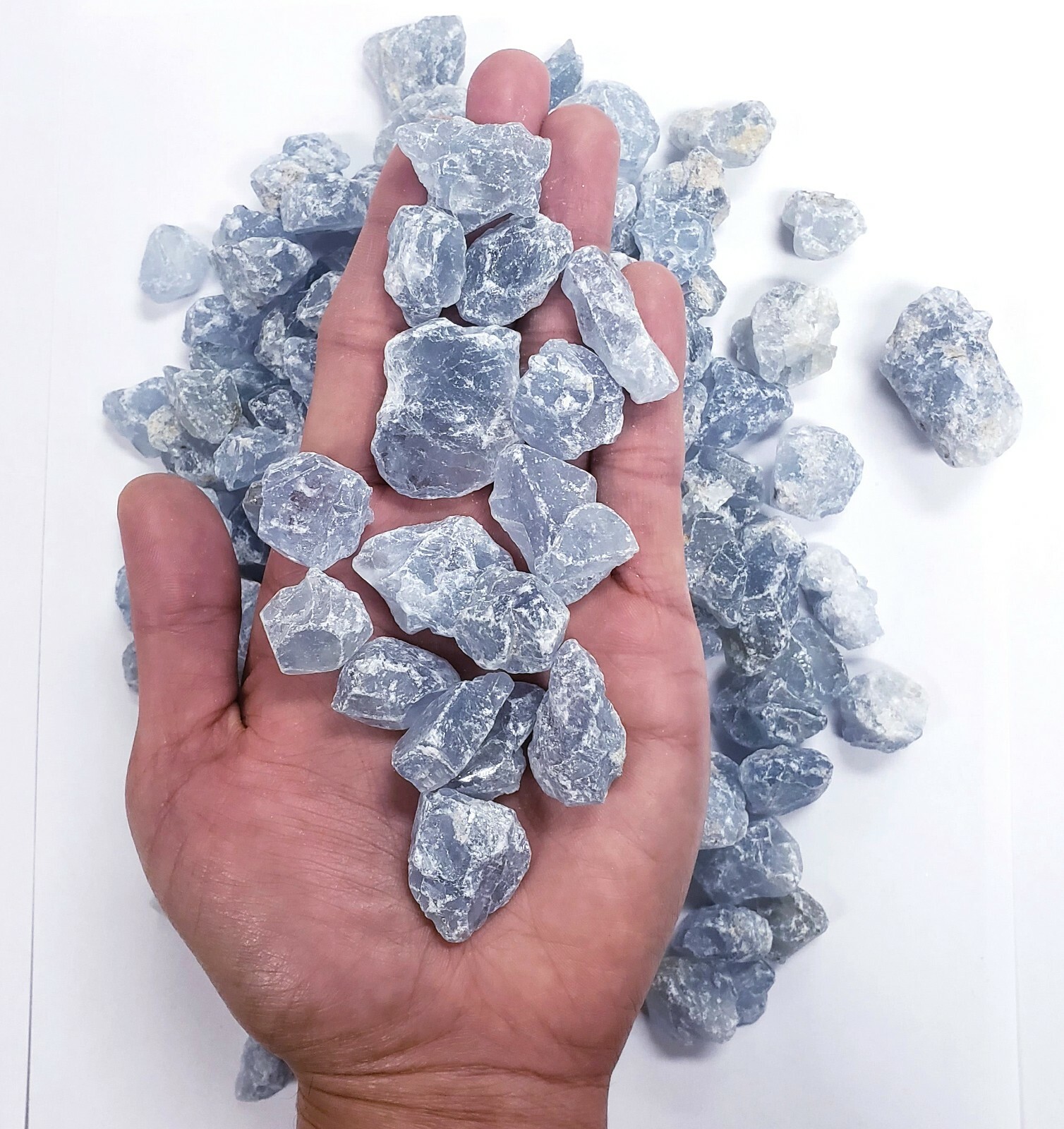 Celestite Crystal Bulk Wholesale Celestine Rough Stones from Madagascar