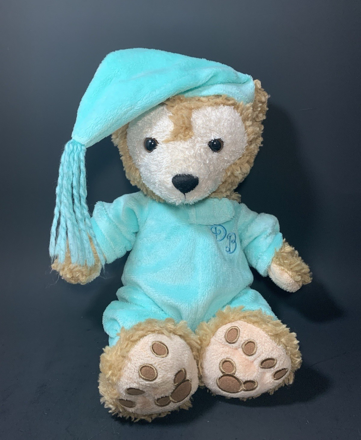 Duffy My First Bear Mint Green Pajamas Hidden Mickey Stuffed Plush Disney