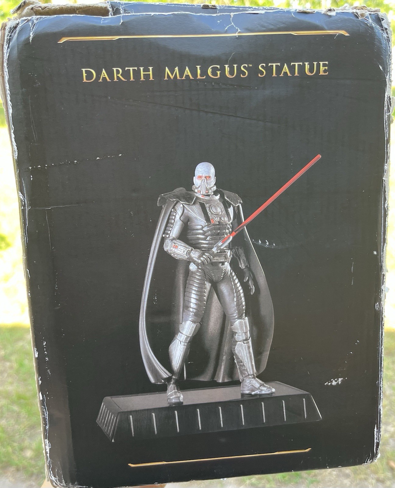 Preowned. Collectors Edition Darth Malgus Statue